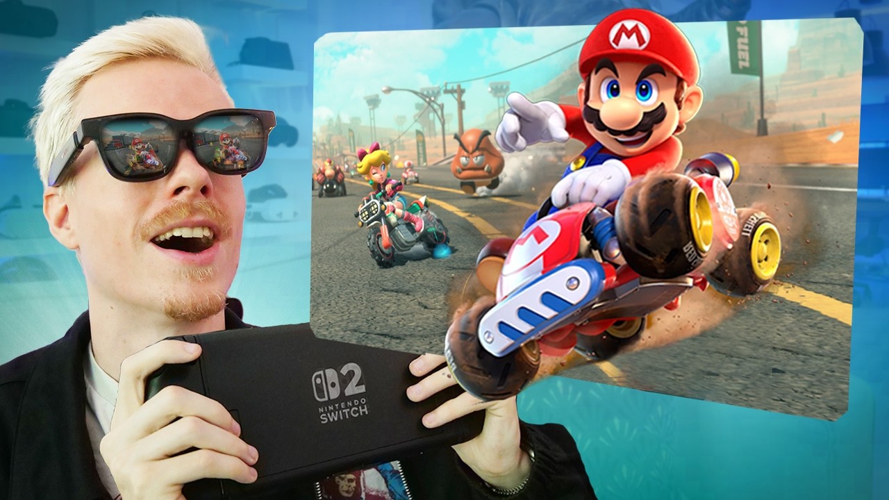 Game On A Giant Screen With These AR Glasses! (Viture Luma Pro)