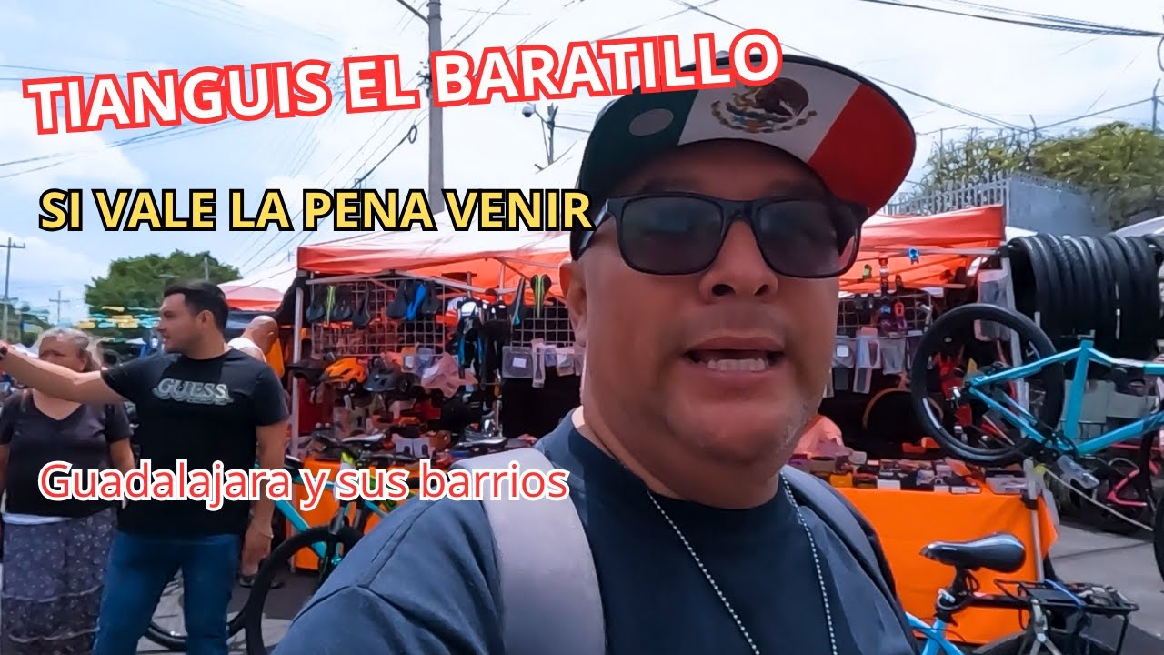 VISITAMOS EL TIANGUIS EL BARATILLO EN GUADALAJARA  SECCION BICIS Y MOTOS