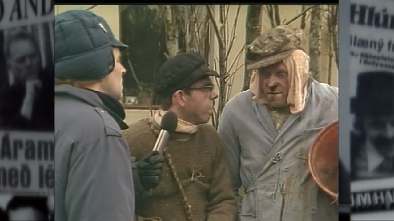Magnús og Eyjólfur (1080p50) | Áramótaskaup 1985