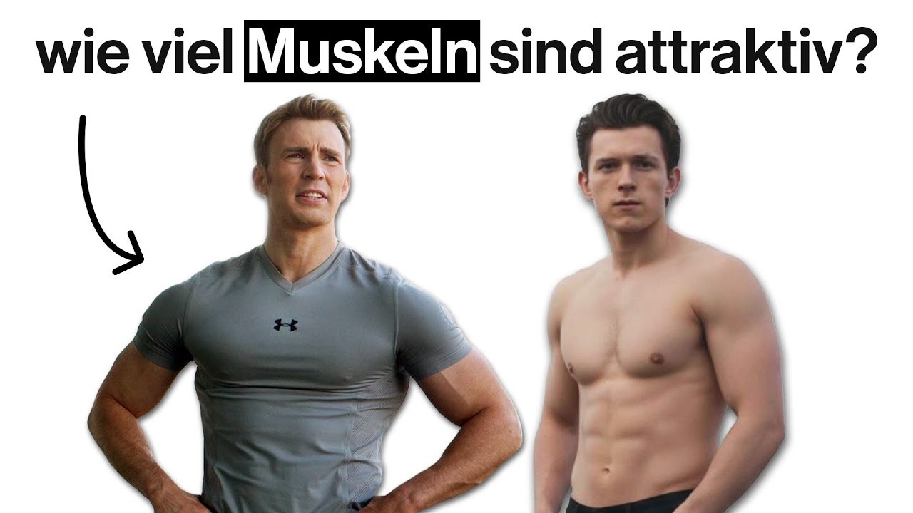 Die attraktivste Muskelmasse – laut Studien