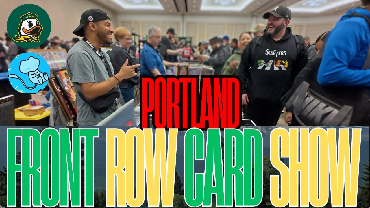 Front Row Card Show Portland 2025 | Pokemon Singles, Slabs, Alt Arts + Good Vibes!