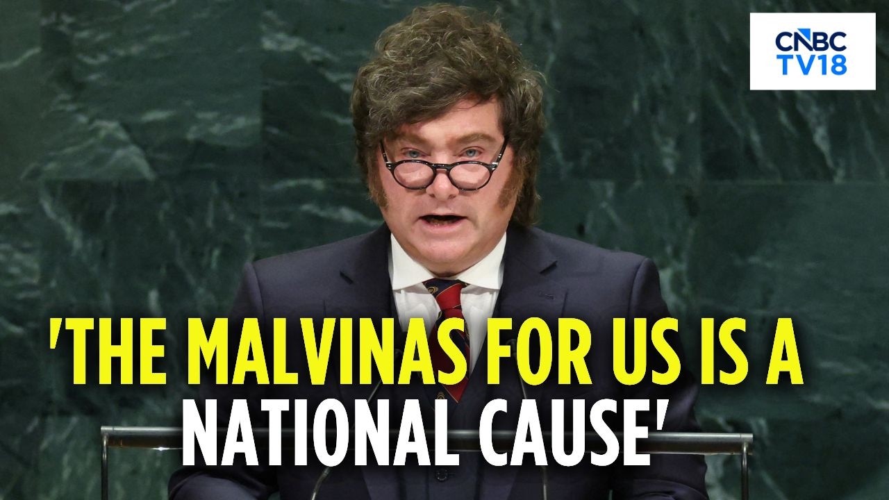 FULL SPEECH | Milei At UNGA: Argentina Reasserts Falklands Claim, Calls For Peaceful Solution | N18G