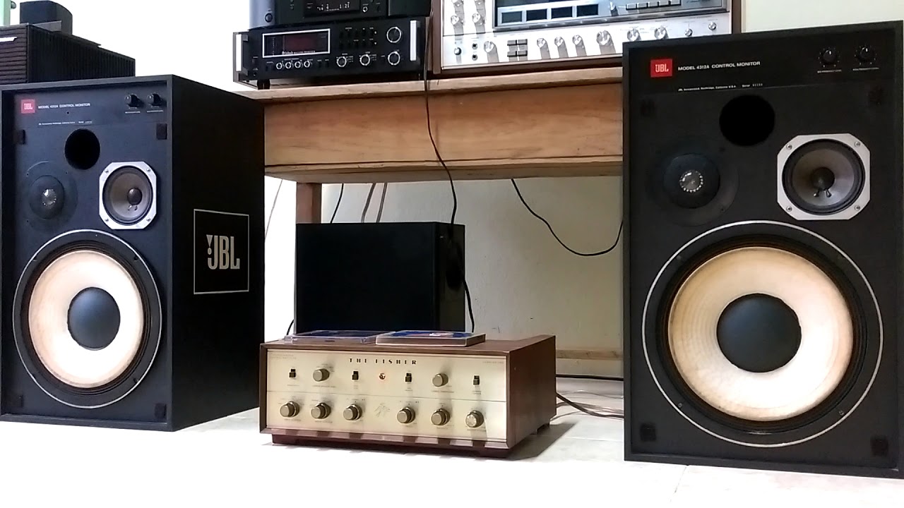 JBL 4312A , The Fisher KX200 Tube Integrated Amp