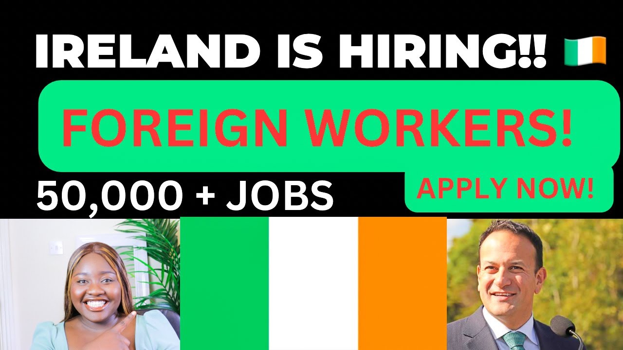 TOP 50 COMPANIES HIRING IN IRELAND WITH VISA SPONSORSHIP - HOW TO APPLY FOR JOBS IN IRELAND (TECH)
