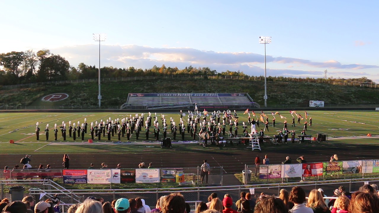 Langley High School Marching Band at Patriot HS VBODA assessment 10/23/2021