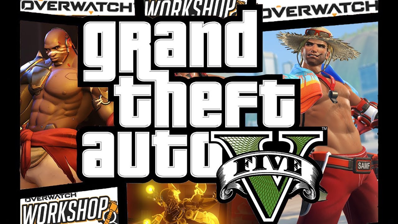 GRAND THEFT AUTO in The Overwatch Workshop Experience