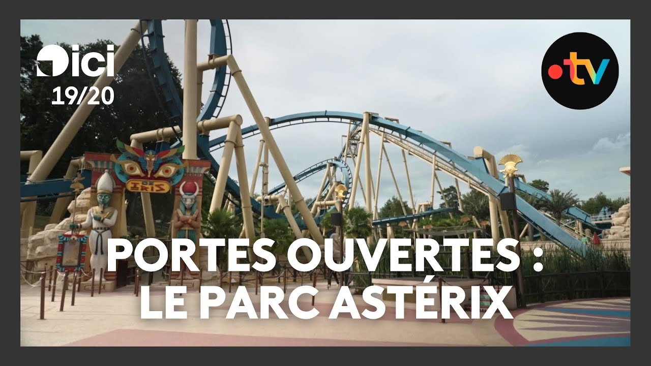 Portes ouvertes : la logistique du Parc Astérix