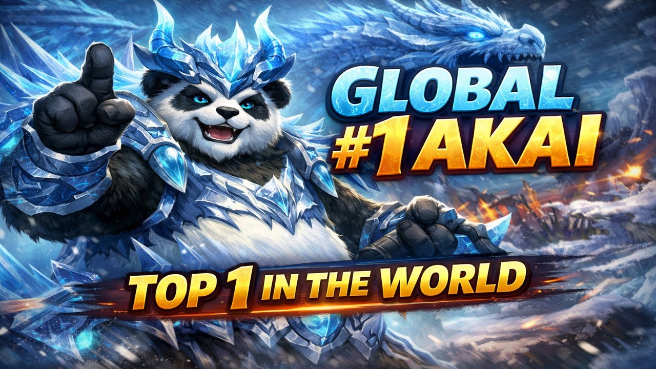 Global #1 Akai… Is This the Best Tank in MLBB?