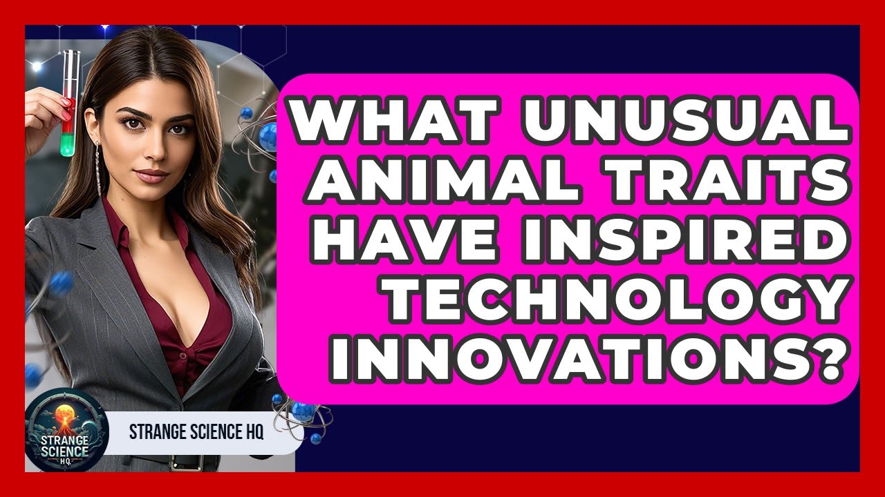 What Unusual Animal Traits Have Inspired Technology Innovations? - Strange Science HQ