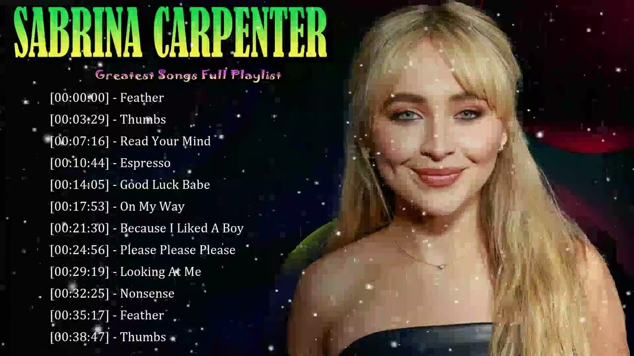 🌈 Sabrina Carpenter – Catchy tunes that celebrate personal growth, courage, and dreams 💎