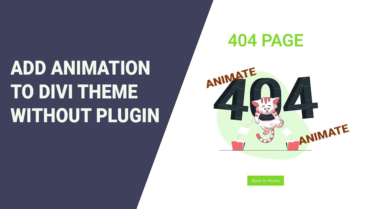 Add Animation to Divi without Using Any Plugins