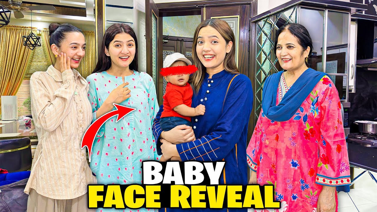 Finally Baby Ka Face Reveal Kardia🤩&hearts;️|Muh Dekhai Mein Kitnay Paisay Dia?🤔😱|Sistrology 