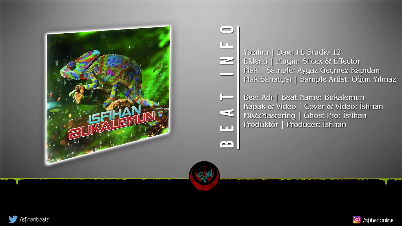 İsfihan - Bukalemun (2019 Free Battle Beat) #samplebeat #battlebeat