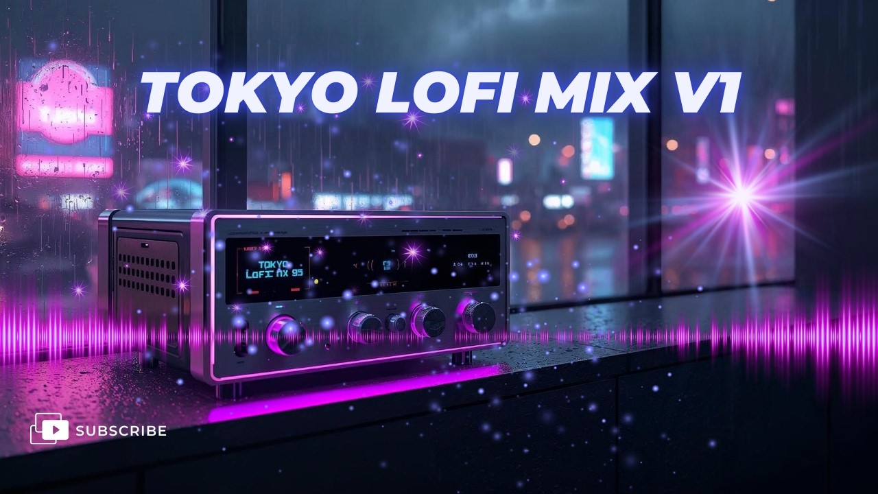 Tokyo LoFi Mix v1 🌙 | Late Night Beats for Study, Relax & Focus | Midnight Radio