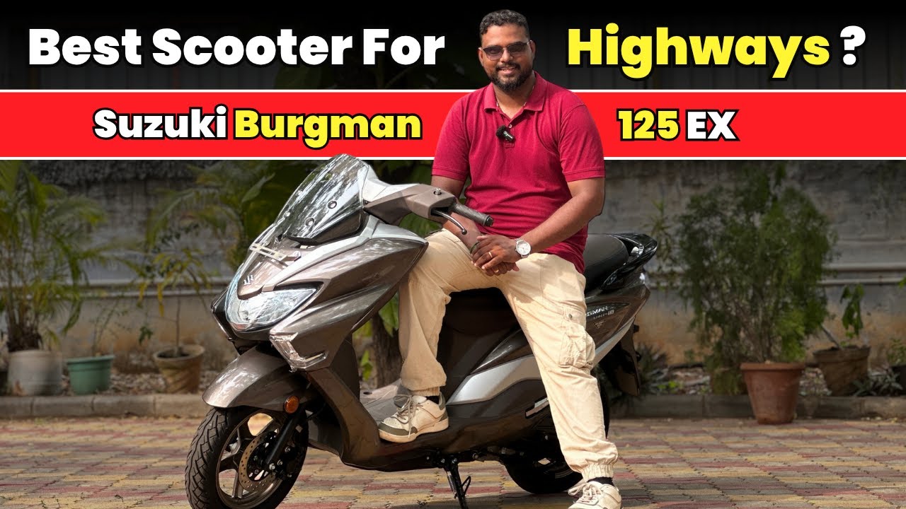 🛵 Highway Ride'க்கு எப்படி இருக்கு ? | Suzuki Burgman 125 EX Tamil | Tamil Bike Review