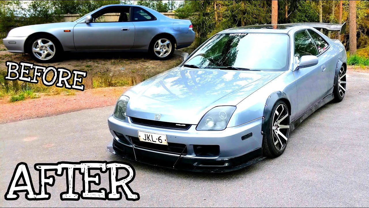 BUILDING HONDA PRELUDE IN 10 MINUTES COMPILATION