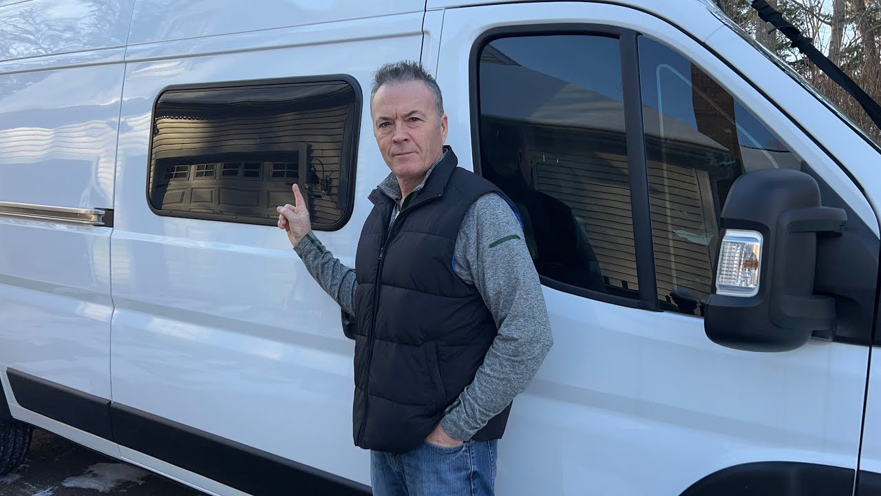 Van, RV window installation