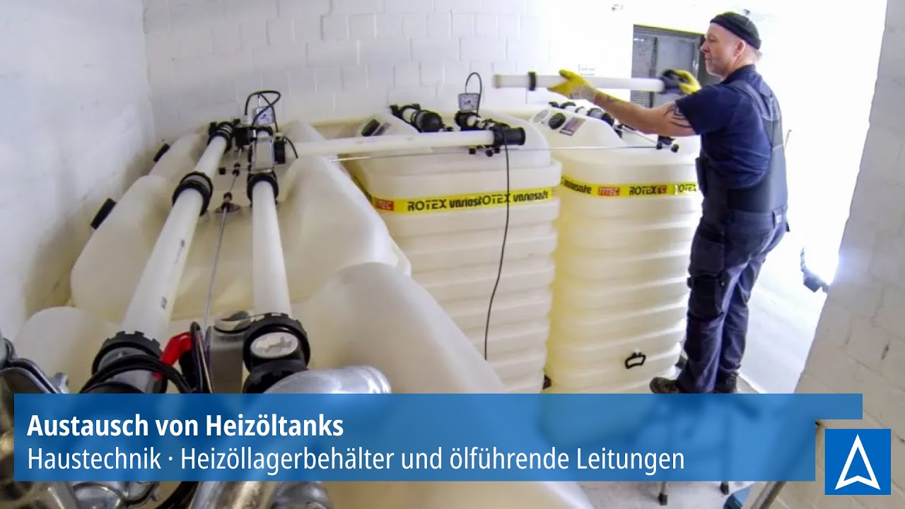 Wie wird´s gemacht: Austausch von Heizöltanks