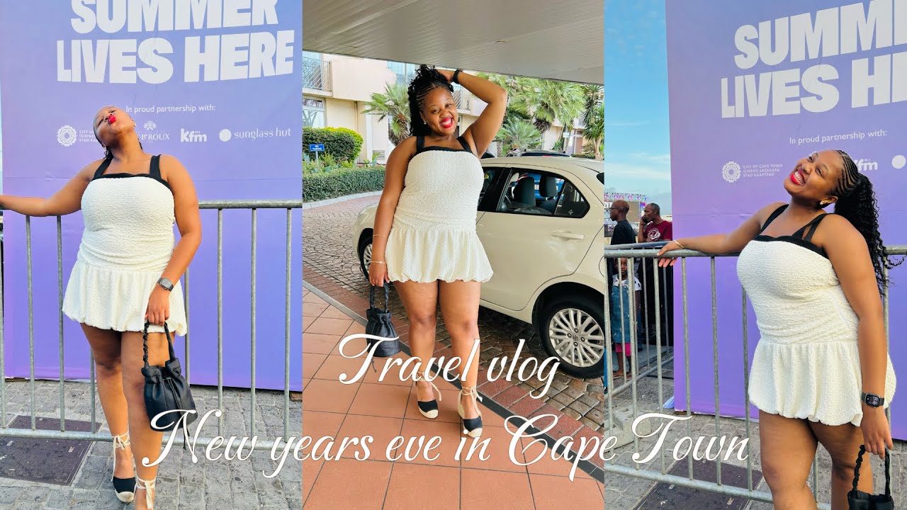 #travelvlog #capetown #vacation LETS GO TO CAPE TOWN BABYYY✈️NEW YEARS EVE|LAPARADA|V&A Waterfront🏖️
