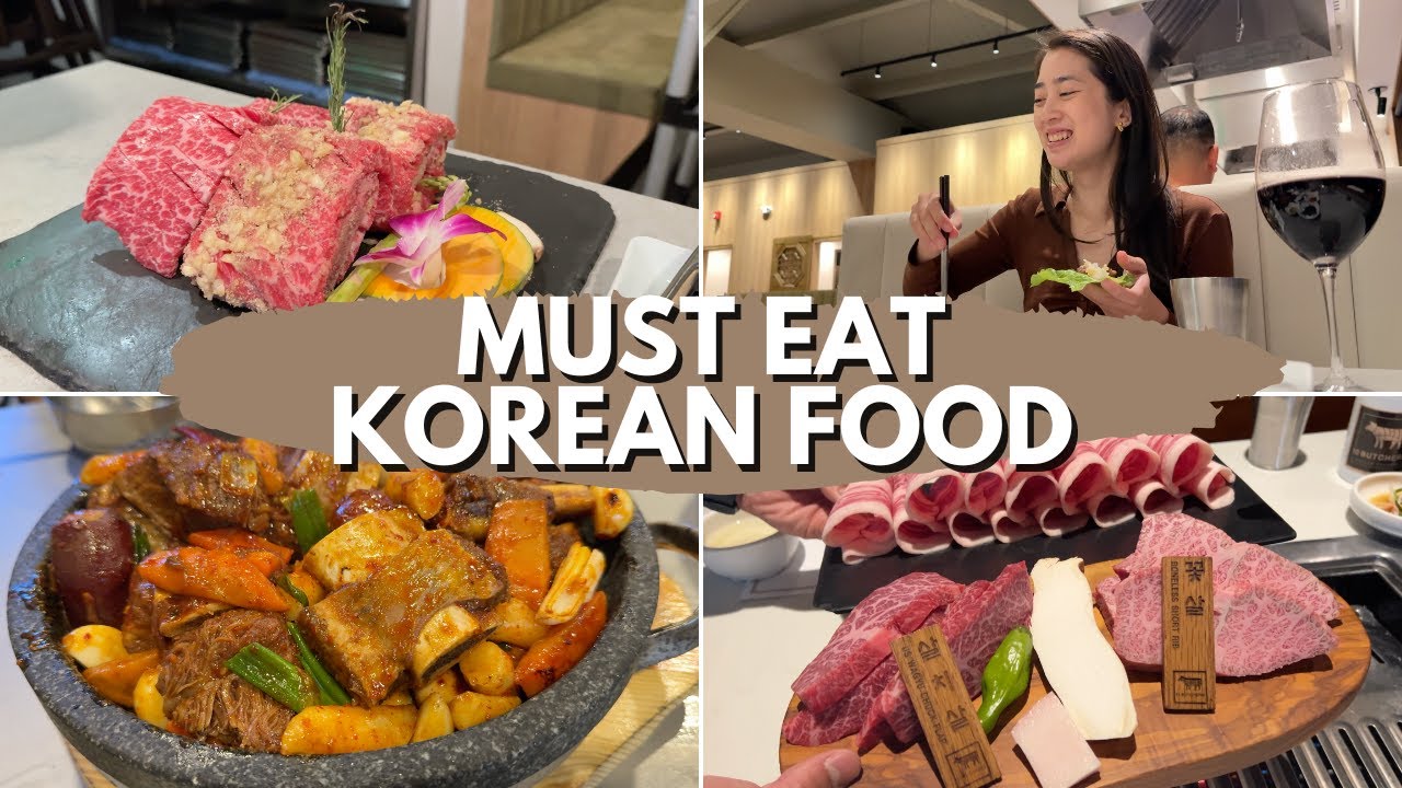 must eat korean food in the south bay area! | korean bbq, waygu, & oysters