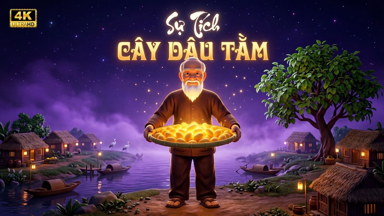 Sự Tích Cây Dâu Tằm: Lão Nông Phu Tận Tụy Và Bầy Tằm Trả Nghĩa Sâu Nặng (4K)