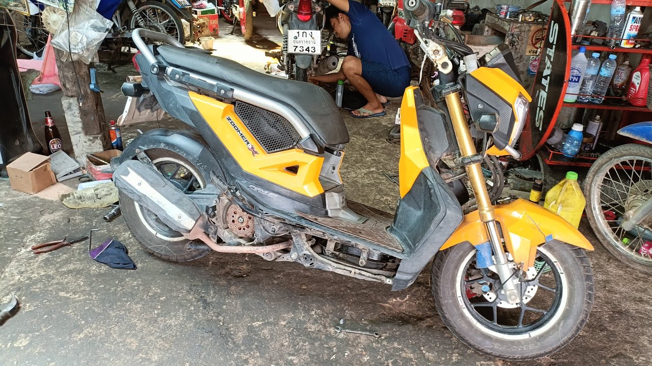 แก้ปัญหา honda zoomer x ขี่ไปแล้วดับติดๆดับๆวิธีตรวจเช็คเลขแก้ไขด้วยตัวเอง