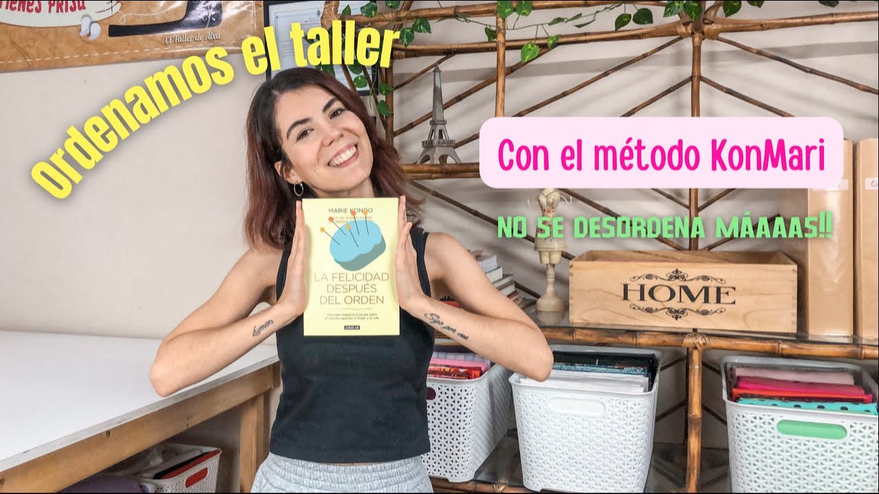ORDENAMOS el taller de COSTURA para siempre/con el método KonMari