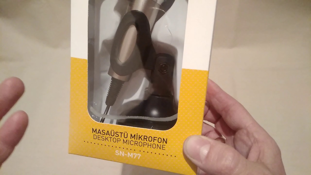Микрофон Snopy SN-M77 desktop microphone в Баку / Bakida