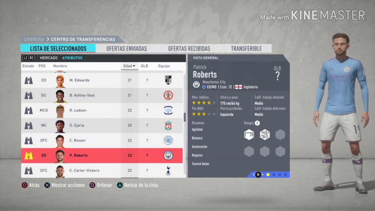 MEJORES JUGADORES PROMESAS CON ROSTRO REAL MODO CARRERA - BEST YOUNG TALENTS | FIFA 20 | PARTE # 2