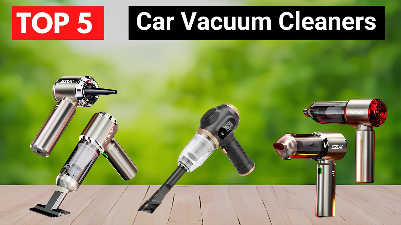 Top 5 Best Car Vacuum Cleaners for 2026 | Compact & Powerful Picks for Your Vehicle