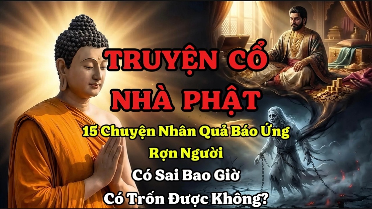 Luật Nhân Quả Không Chừa Một Ai | 15 Truyện Cổ Nhà Phật Về Có Vay Có Trả