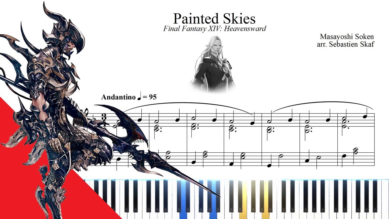 Painted Skies  |  Final Fantasy XIV: Heavensward Piano cover