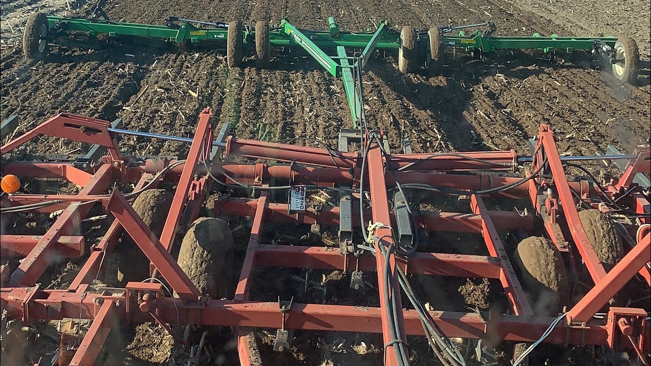 Field Cultivating Before Planting Corn