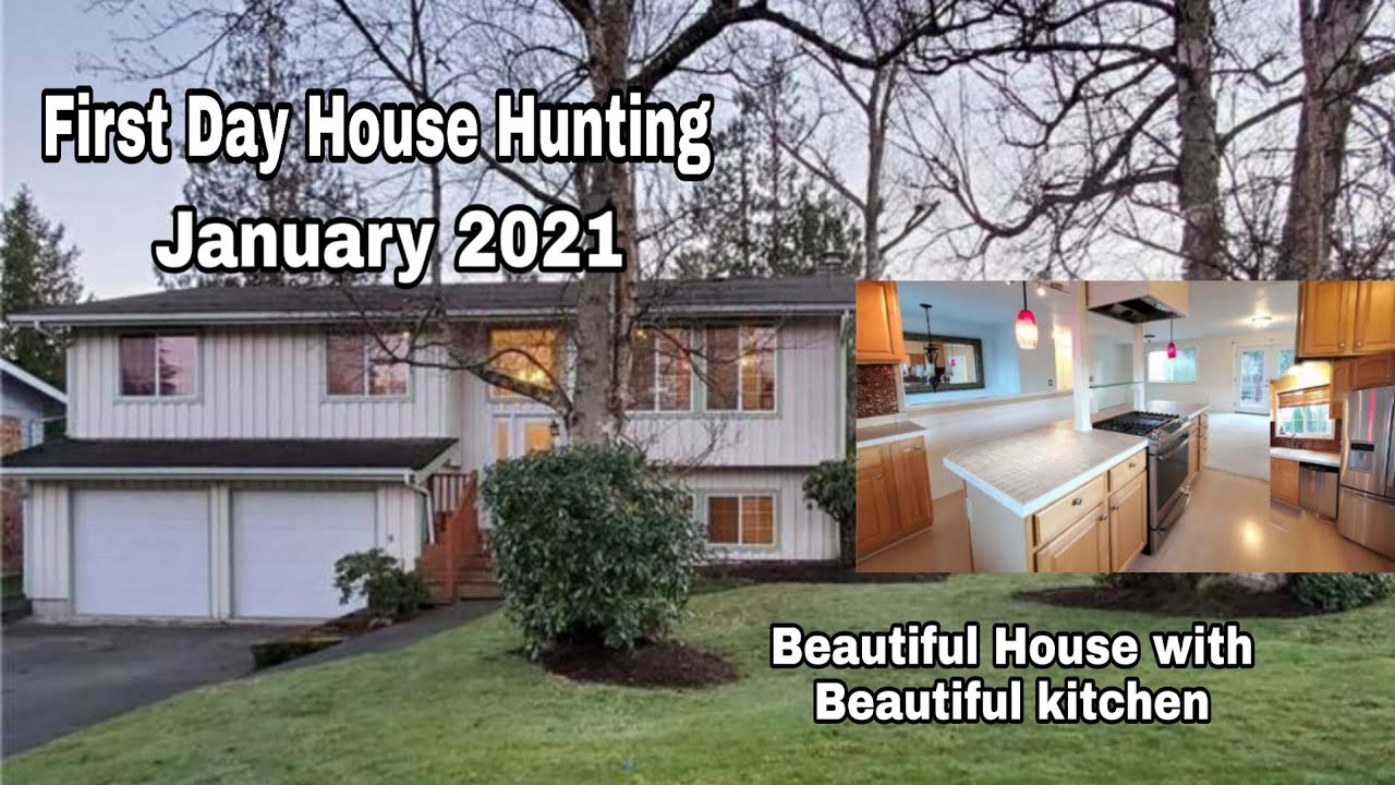FIRST DAY OF HOUSE HUNTING IN WASHINGTON JANUARY 2021