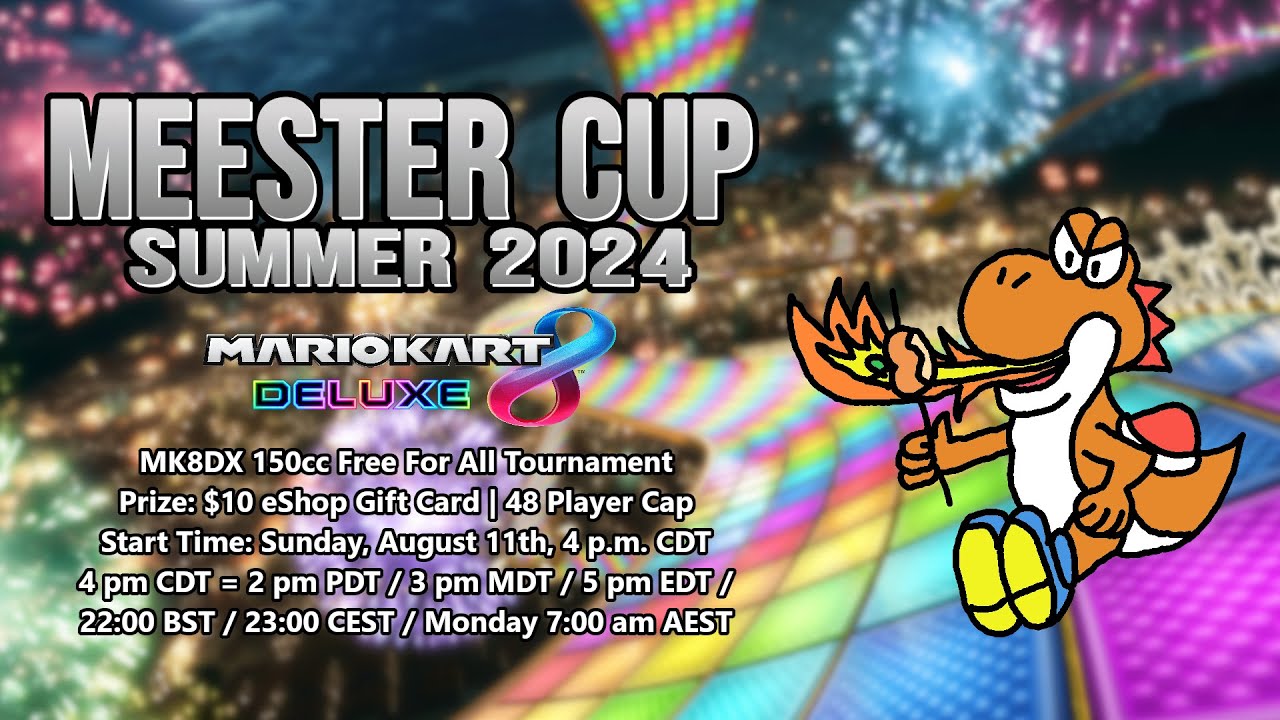 Meester Cup Summer 2024 - Feat. Yoshi's Studios, ApOLLO, patrickbutsmart, Caturri, and many more!