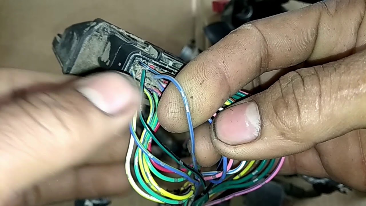 Jalur Dan Warna Kabel Soket Supra 125 Fi KVL