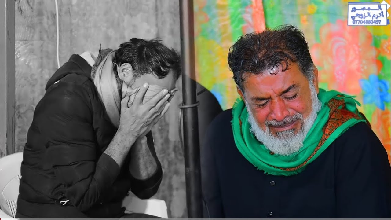 مجلس عزاء المرحوم السيد ( ابو عدنان ) الله يرحمة _ بصوت الناعي ملا حسن المندلاوي