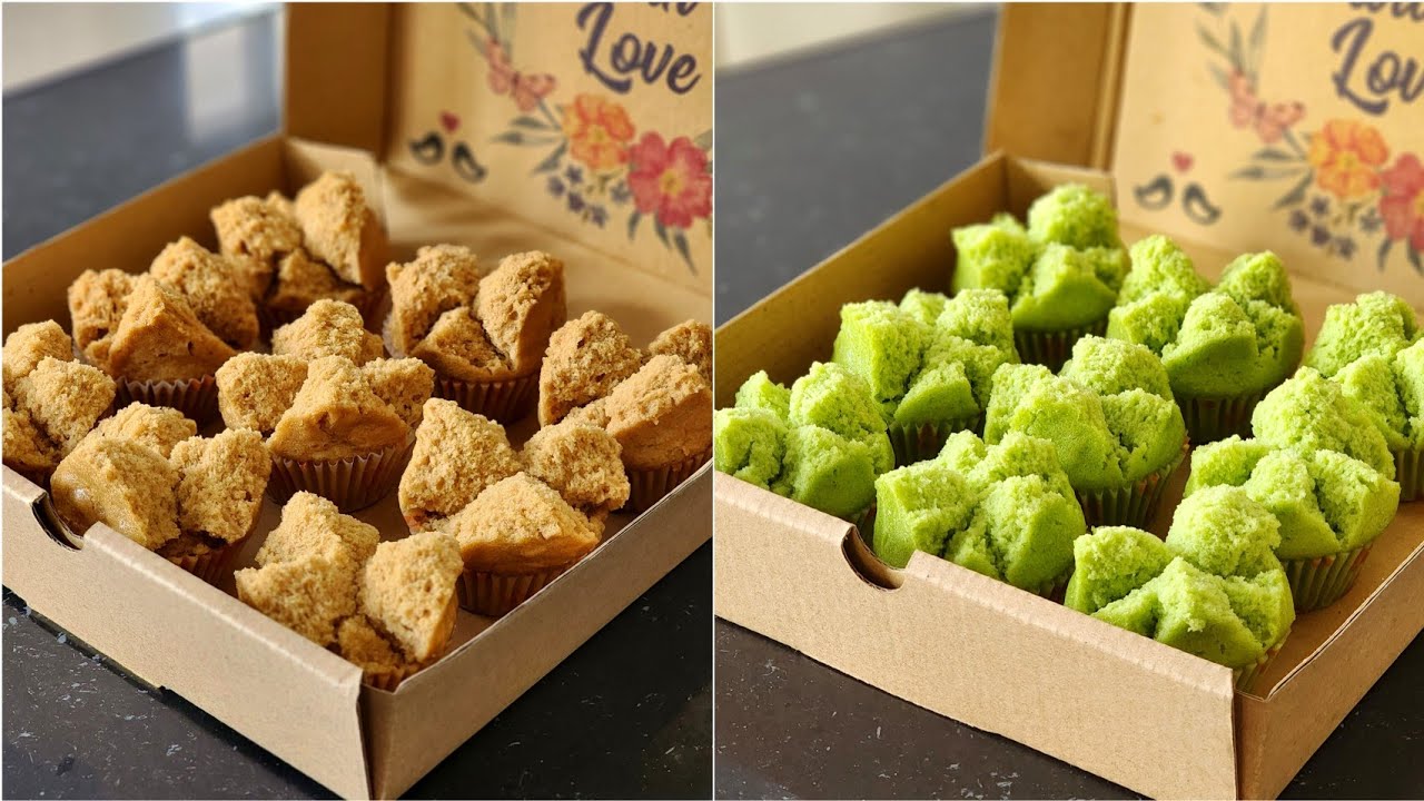 Anti gagal dan Pasti mekar! ide jualan kue basah bolu kukus mekar pandan dan gula merah