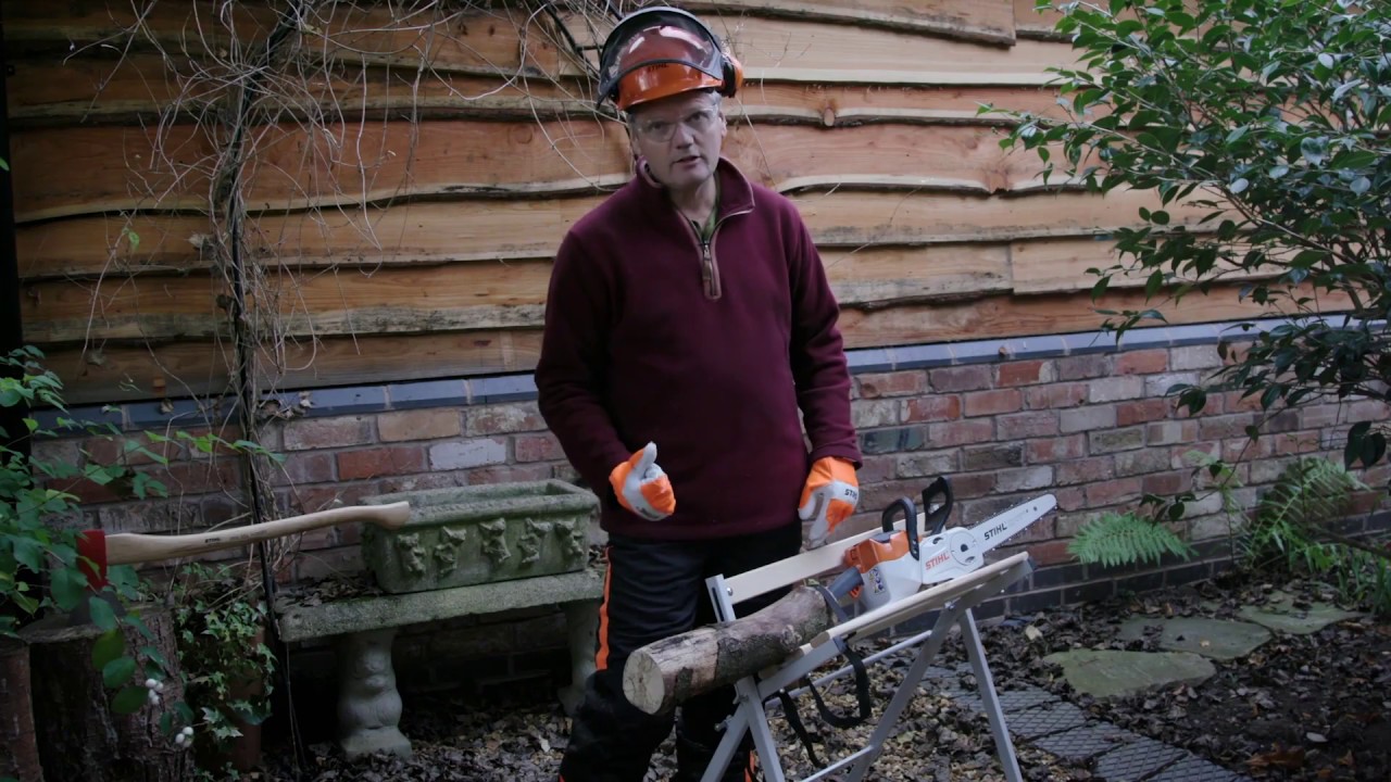 Winter Log Preparation With Cordless Chainsaws | STIHL GB