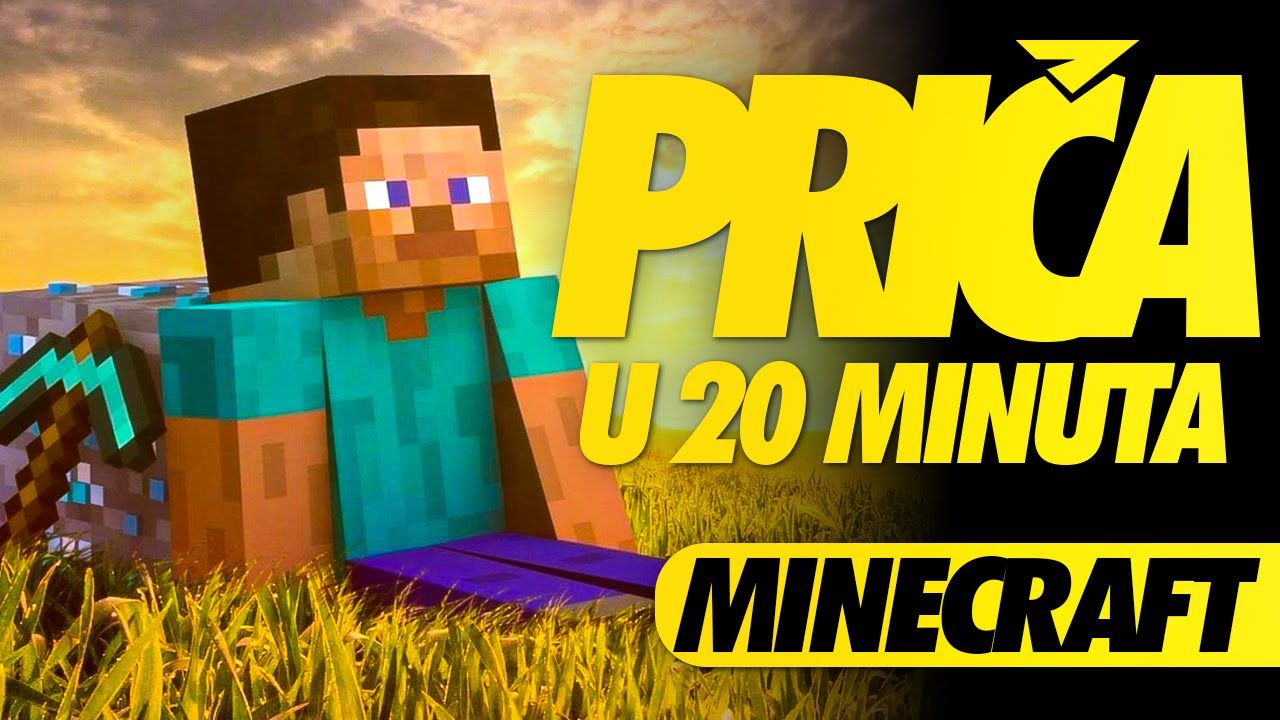 Cela Istorija Minecrafta u 20 Minuta