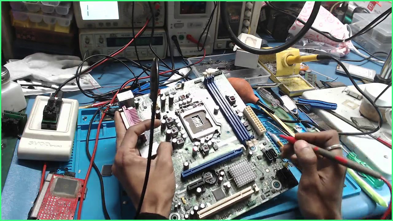 INTEL DH61WW MOTHERBOARD DEAD REPAIR STEP BY STEP.