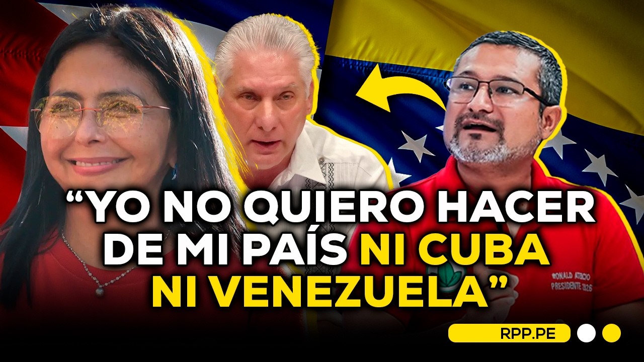 Ronald Atencio sobre los gobiernos de Venezuela y Cuba: 