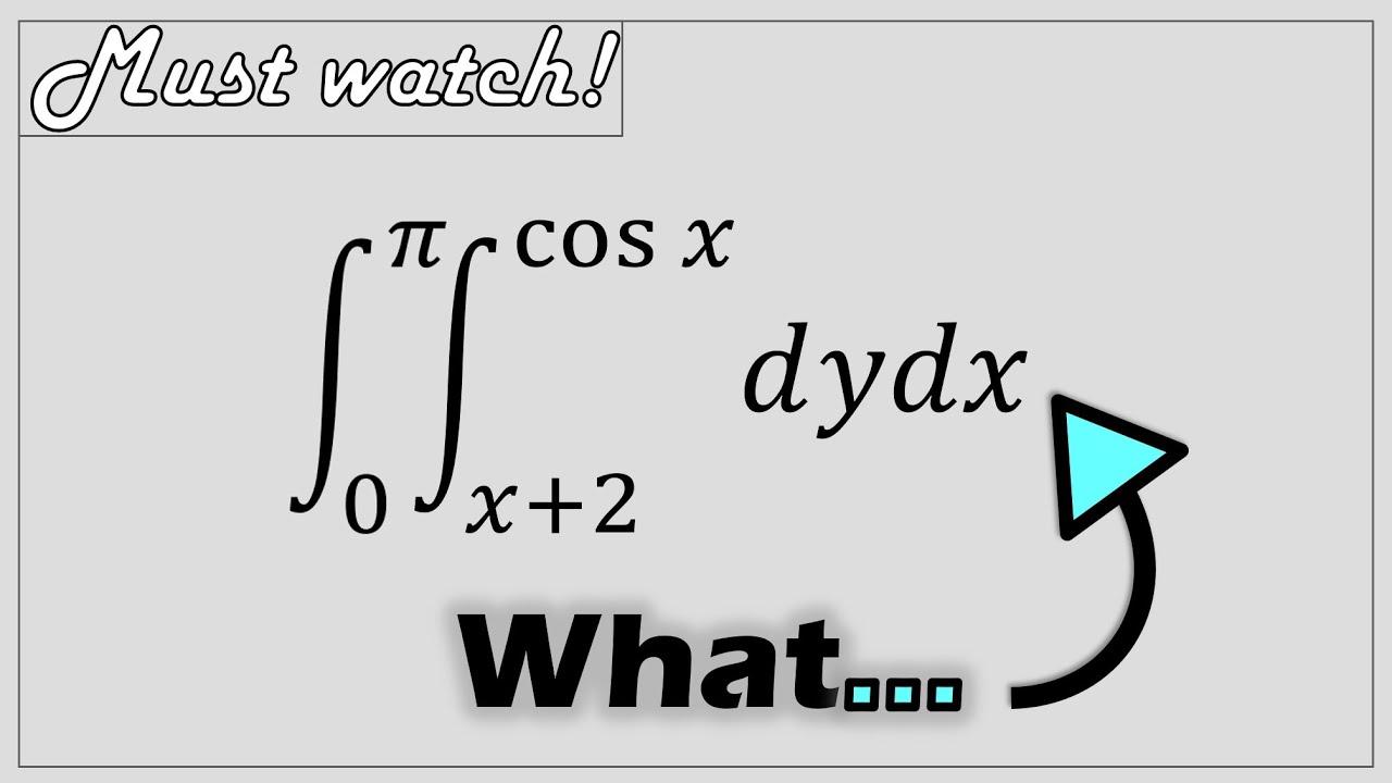 How To Solve Double Integrals
