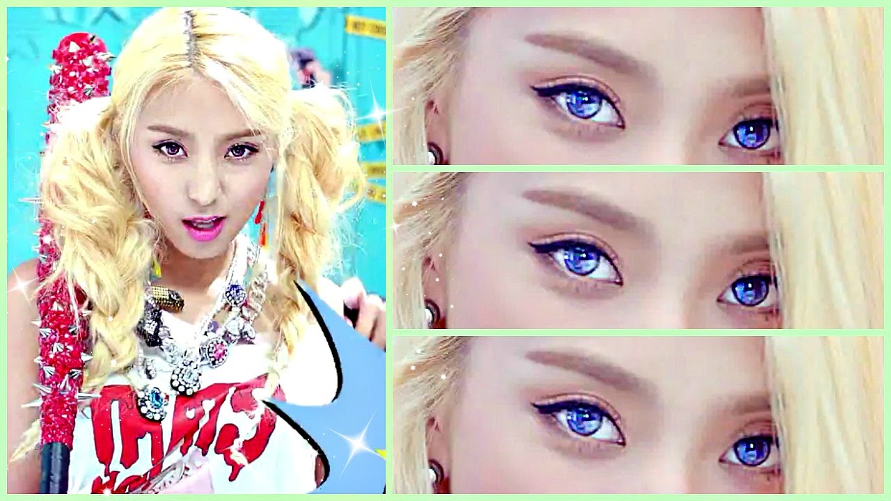 BORA 윤보라 SISTAR 씨스타 SHAKE IT MAKEUP TUTORIAL