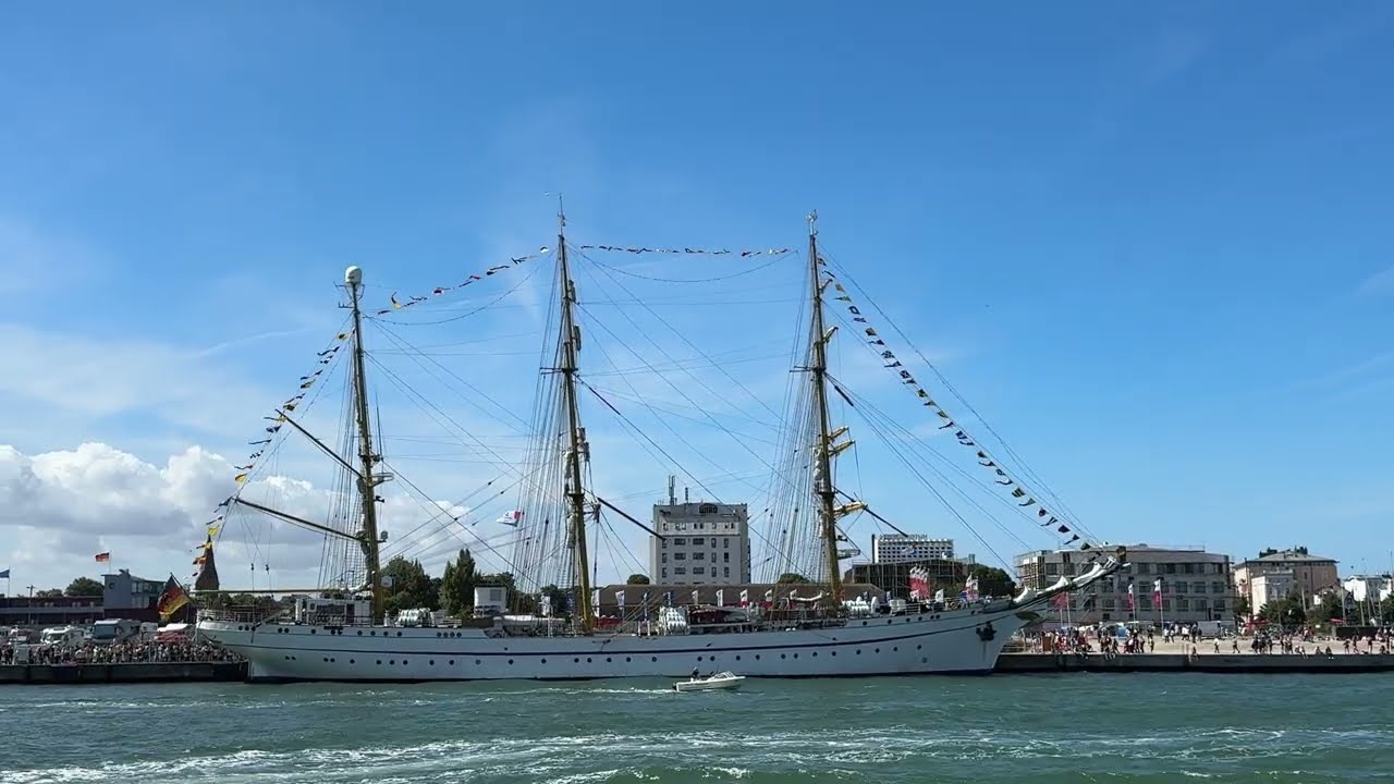 GORCH FOCK Open Ship Hanse Sail Rostock 2024