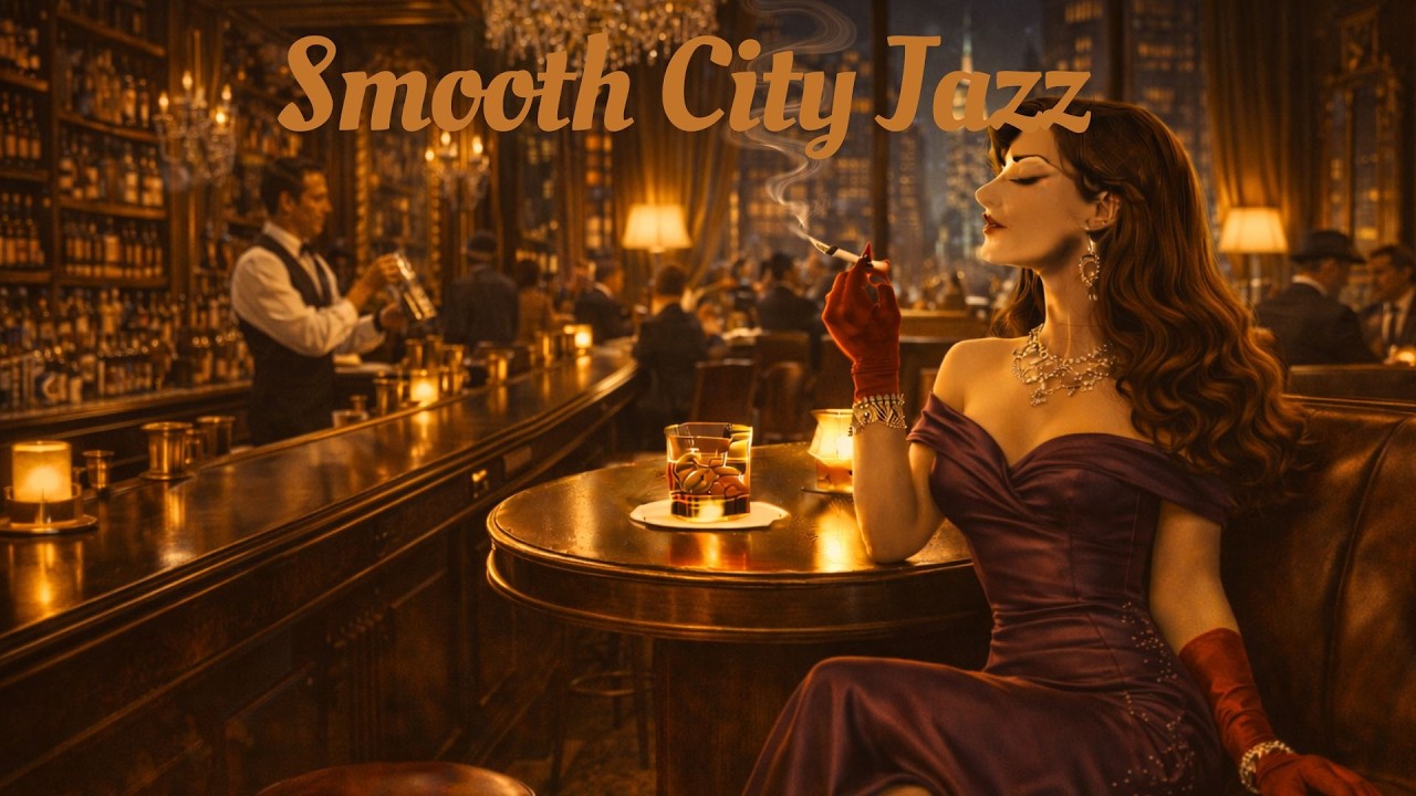1950s New York Jazz Club 🎙️🌙 | Cozy Romantic Jazz Lounge • Late Night Vintage Jazz (3 Hours)