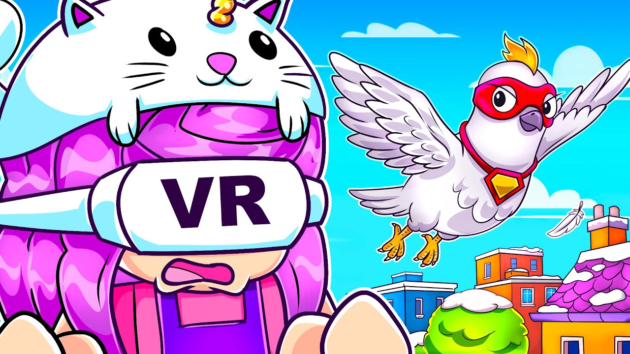 I Became a REAL Bird in VR!
