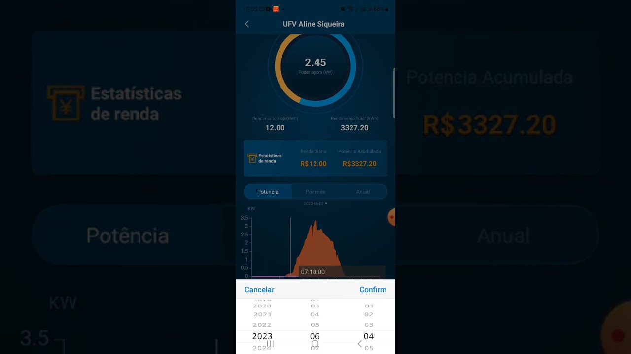 Treinamento de como o cliente pode usar o APP FoxCloud.