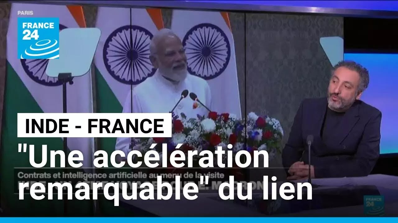 En visite en Inde, Macron salue une 
