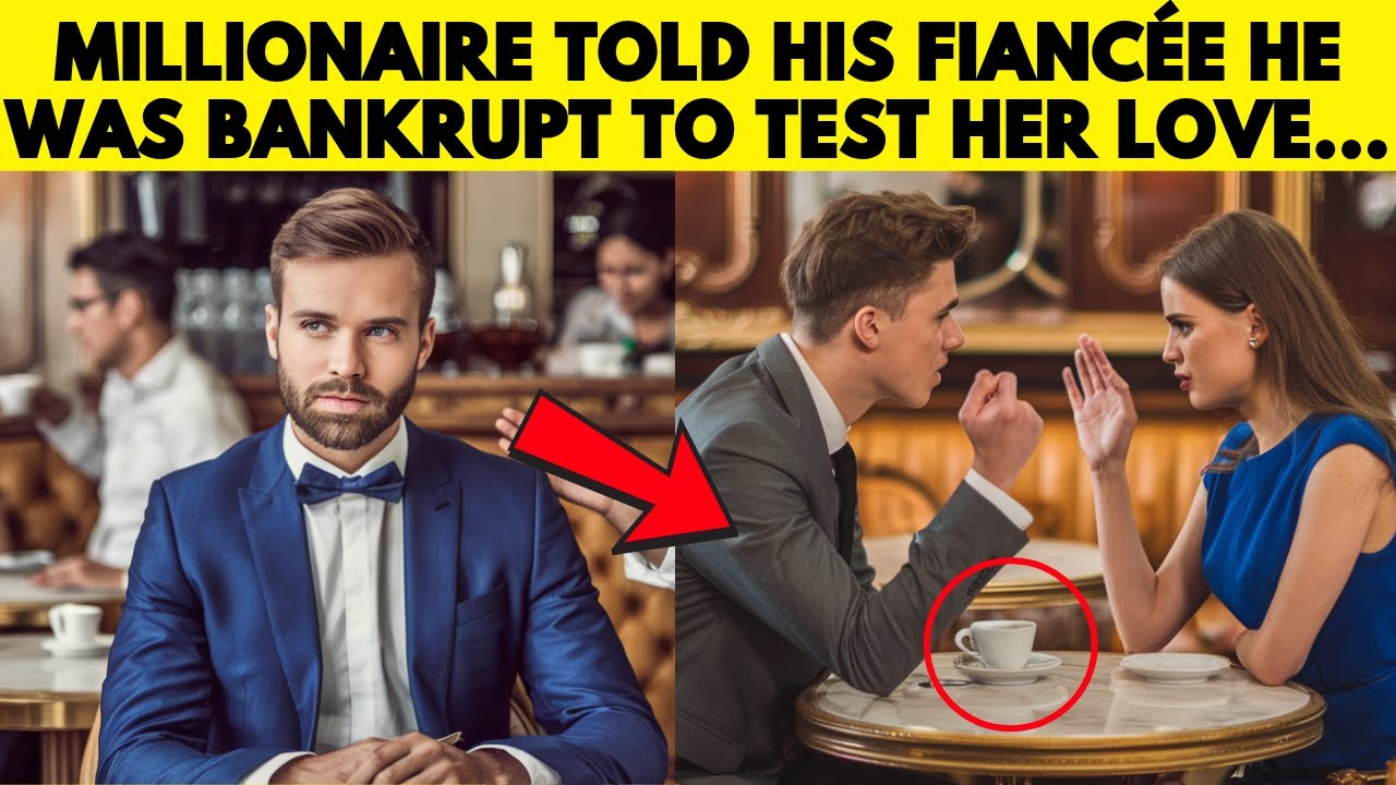 THIS MILLIONAIRE TOLD HIS FIANCÉE HE WAS BANKRUPT TO TEST HER LOVE. HER REACTION SHOOK HIM...